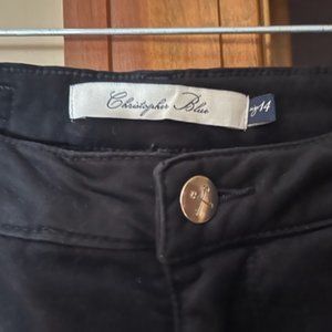 Christopher Blue black jeans